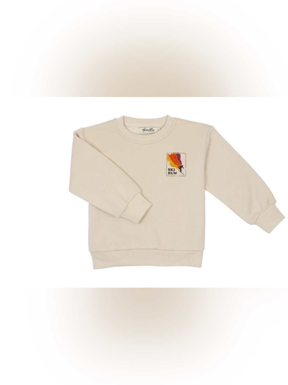 Binky Bro Ski Bum Crew Neck Sweatshirt, Size 2T